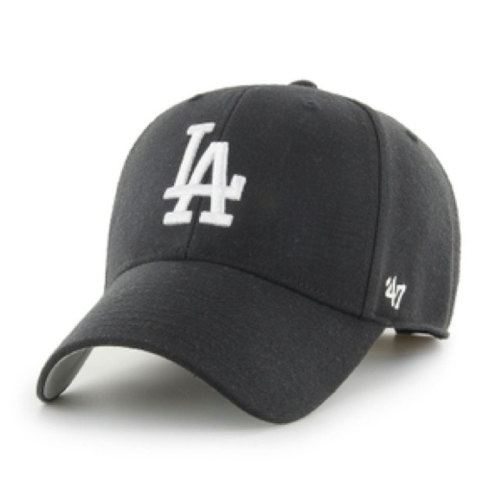47’ Black Los Angeles Dodgers baseball cap
